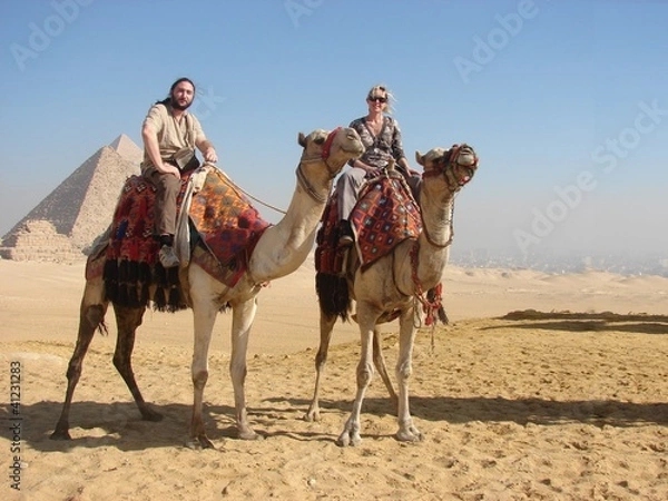 Fototapeta touristes2