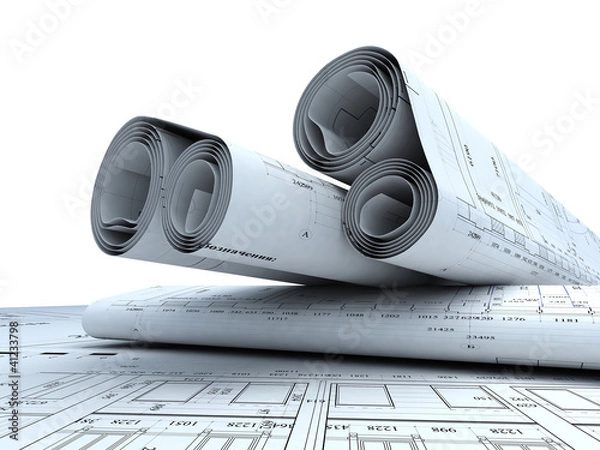 Obraz Architecture plans