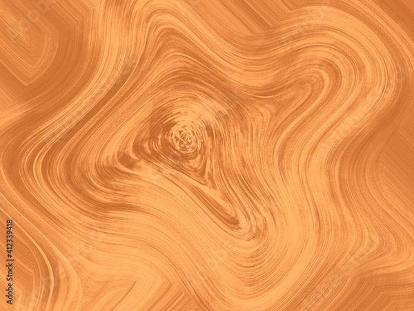 Obraz orange abstract background with wave lines