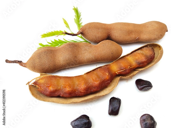Obraz sausages on a white background