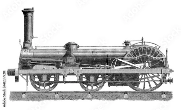 Obraz Loco Crampton - middle19th century