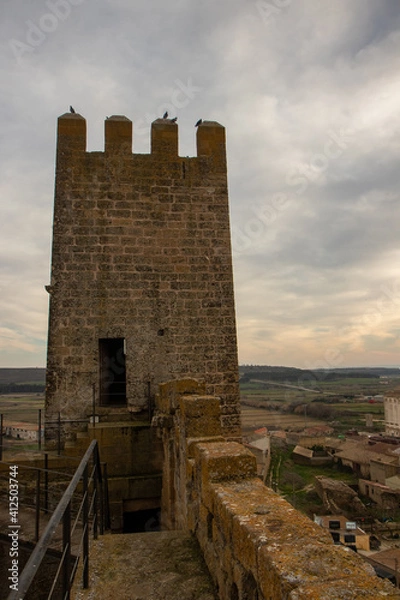 Obraz castle on a mountain
