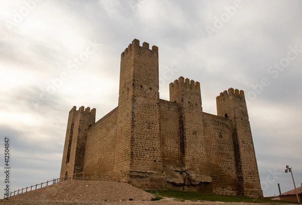 Obraz castle on a mountain
