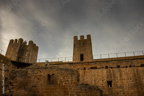 Obraz castle on a mountain
