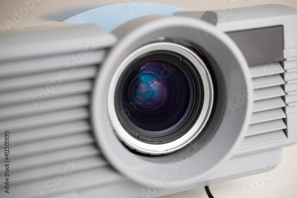 Obraz lente de proyector
