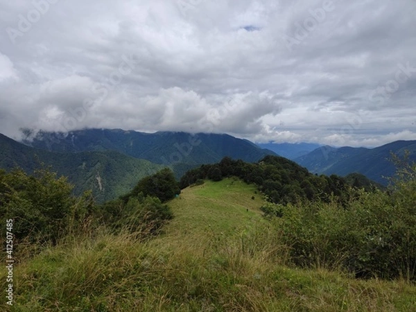 Fototapeta Fin de montagne