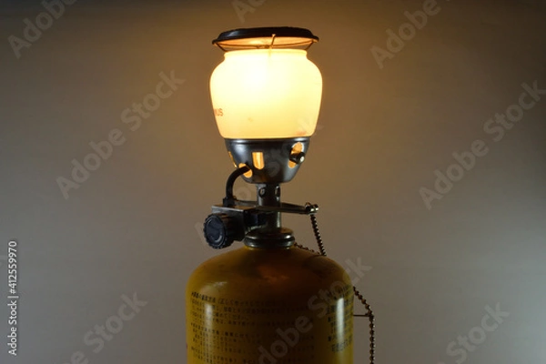 Fototapeta ガスランタン（点灯・横）