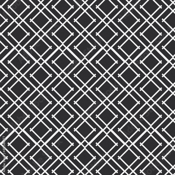 Obraz Black and White Pattern