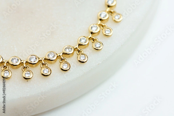 Obraz Simple Jewelry on white