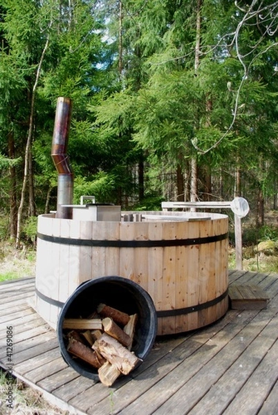 Fototapeta Badetonne