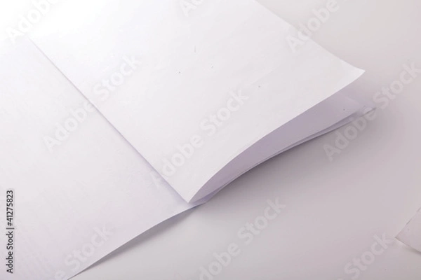 Fototapeta Empty paper sheet