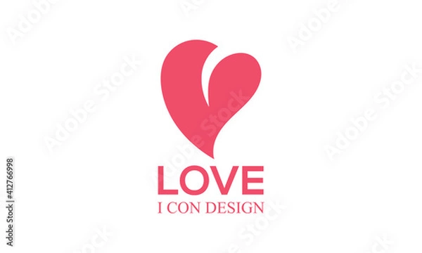 Fototapeta abstract logo design i con.