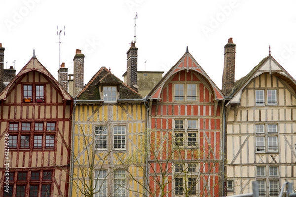 Obraz Colombages troyens