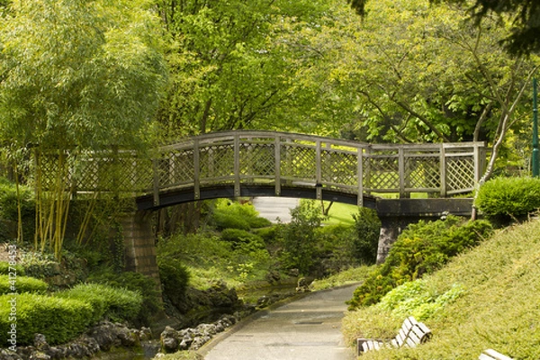 Obraz Jardin public - Troyes