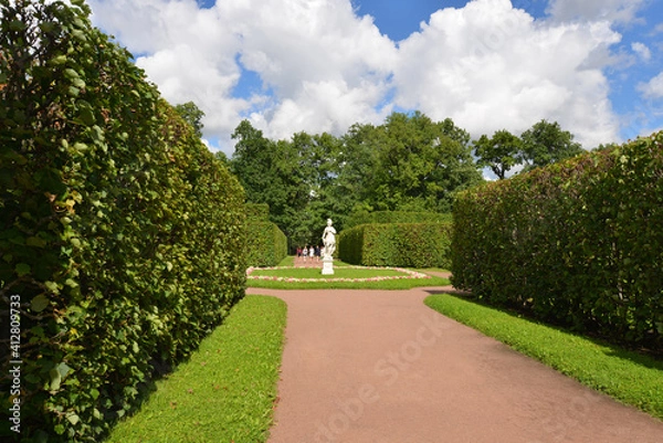 Fototapeta path in the park