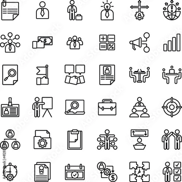 Fototapeta Job management