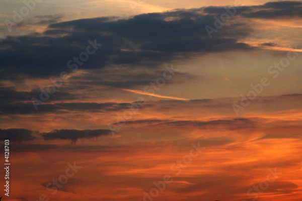 Fototapeta moody clouds