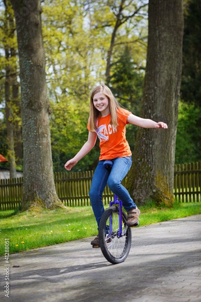 Obraz unicycle