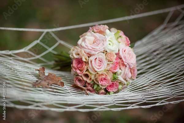 Obraz beautiful wedding bouquet