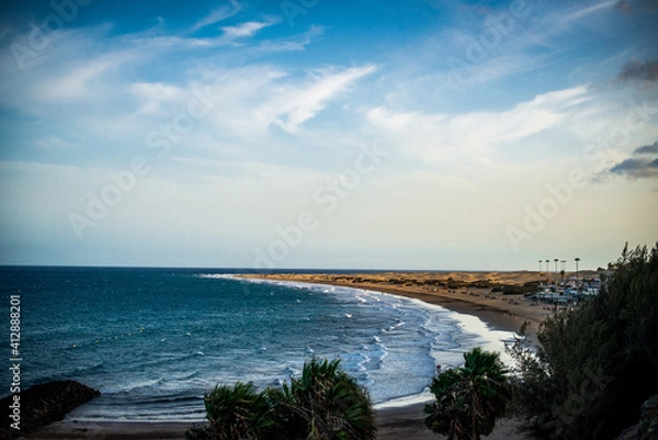 Obraz beach at sunset