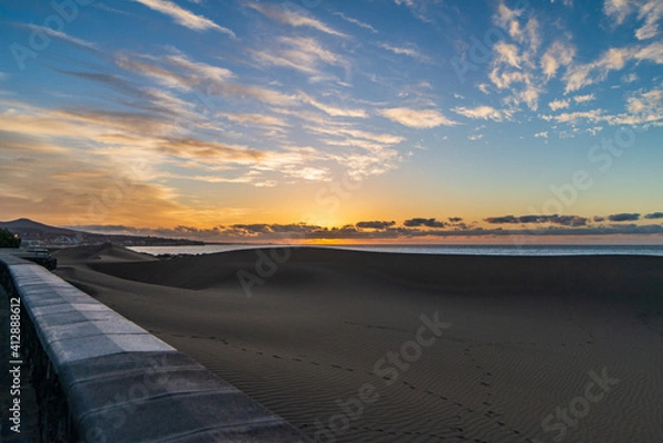 Obraz sunset on the beach