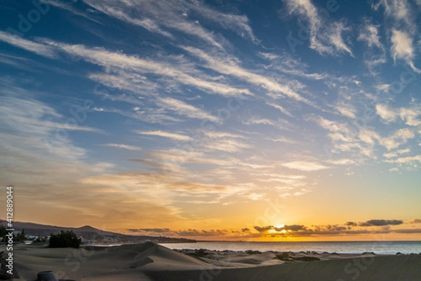 Obraz sunset over the sea