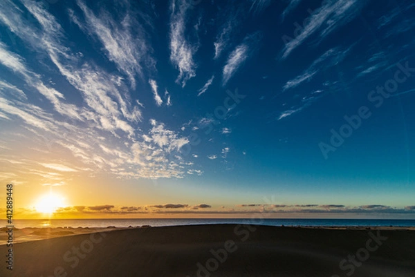 Obraz sunset on the beach