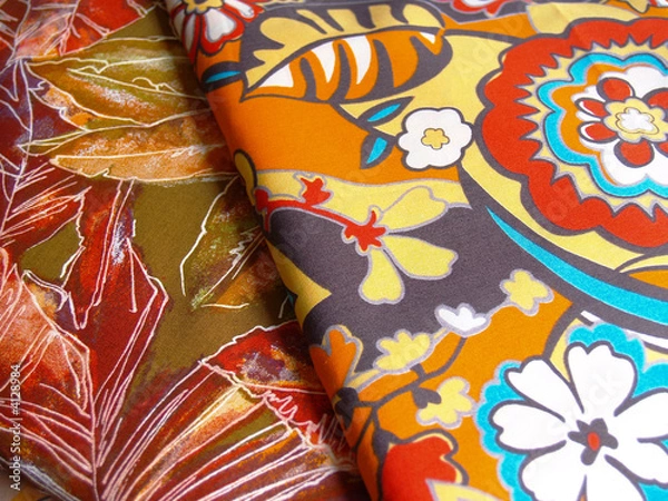 Fototapeta colored cotton