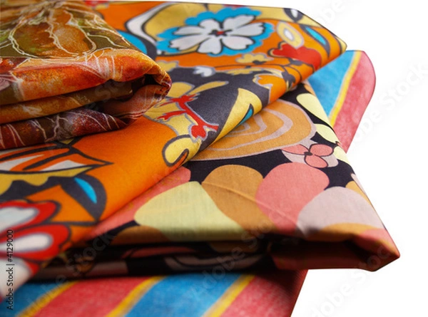 Obraz isolated colored printed cotton