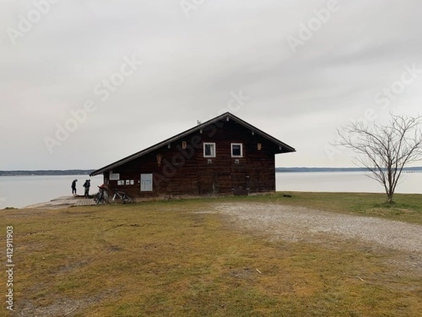 Obraz Boothaus am Starnberger See