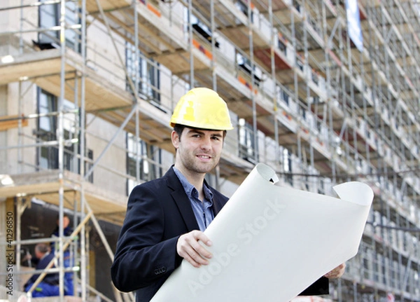 Fototapeta architekt