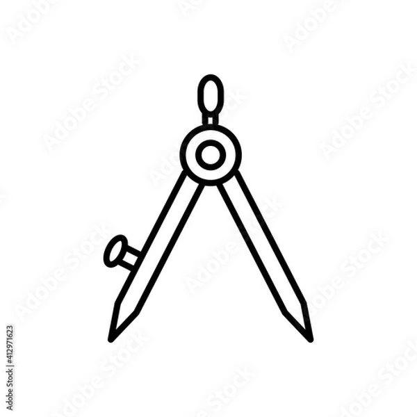 Fototapeta Divider Icon Template Design Vector