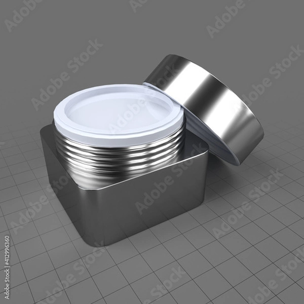 Obraz Open cosmetic jar