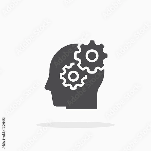 Obraz Thinking icon.