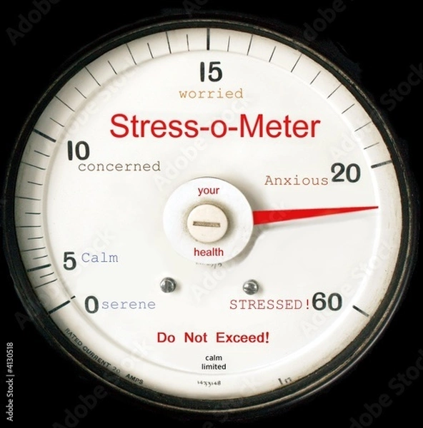 Obraz Miernik stresu