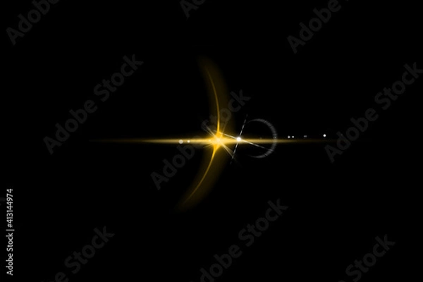 Obraz Color Background  Lens Flare Color