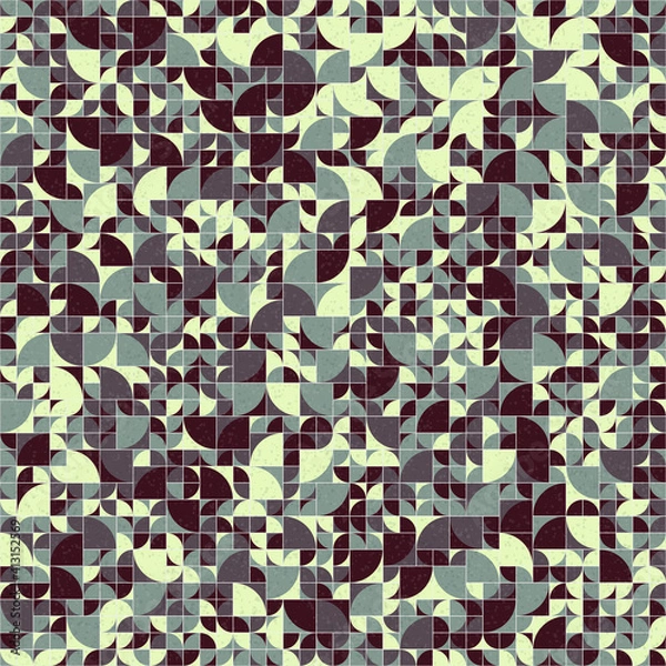 Obraz Abstract Geometric Pattern generative computational art illustration