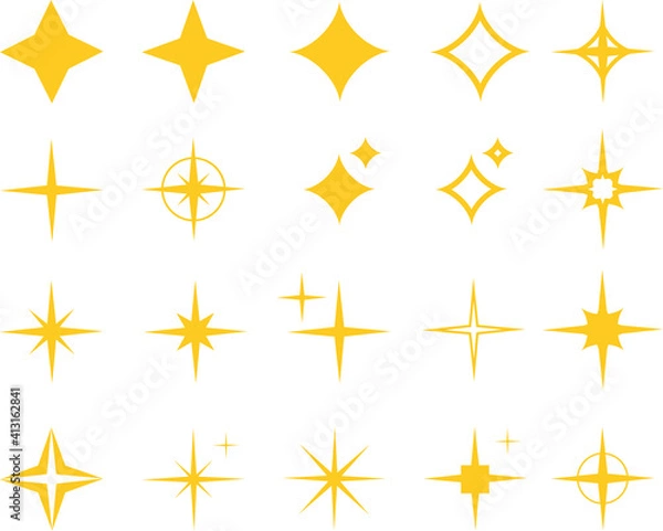 Fototapeta これは光のアイコンのイラストです。