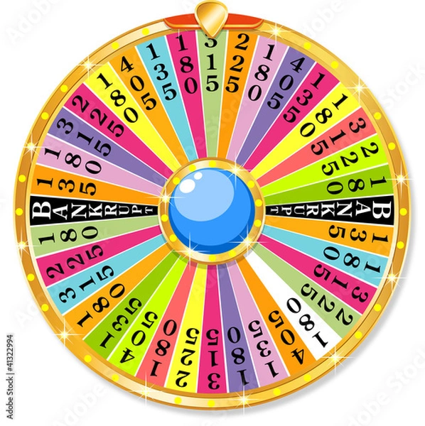 Fototapeta Wheel of fortune