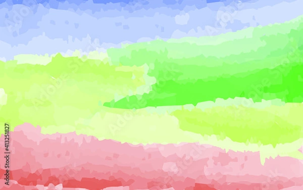 Obraz Hand painted abstract watercolor pattern background