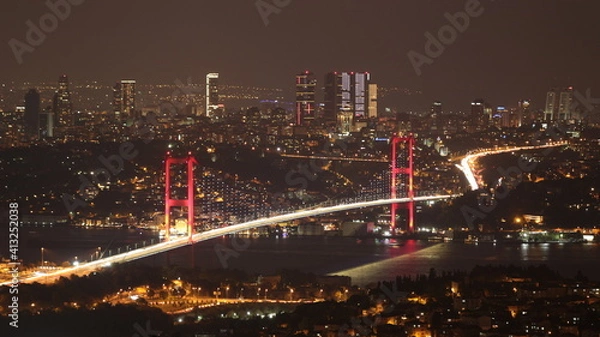 Obraz Istanbul Night View