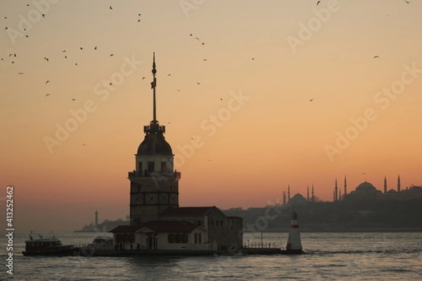 Obraz Maiden Tower Istanbul