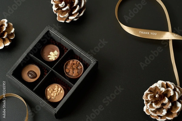 Fototapeta バレンタインチョコ