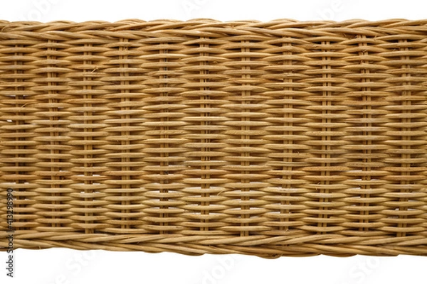 Obraz pattern of rattan furniture, Wicker basket texture background
