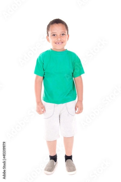 Obraz little boy posing