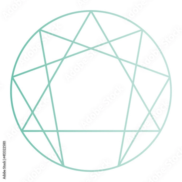 Fototapeta coaching structure symbol on white background