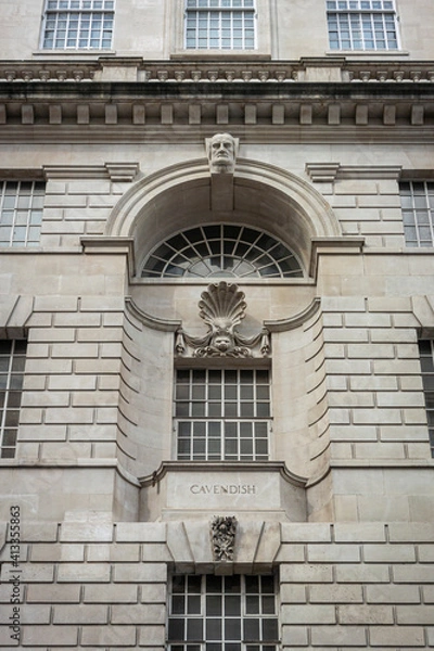 Obraz Ornately Sculpted Window Surrounds