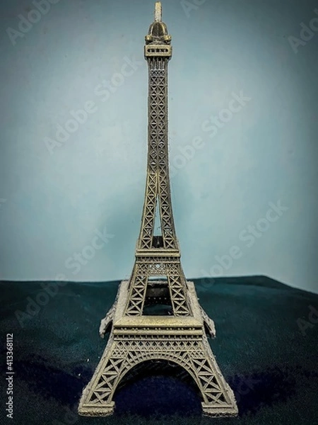 Fototapeta Miniature eiffel tower