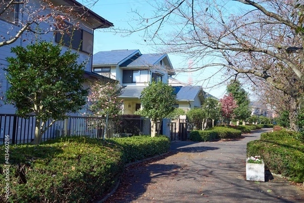 Obraz グリーンタウン,