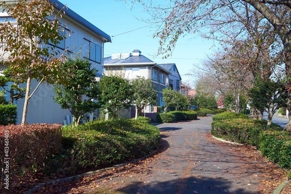 Obraz グリーンタウン,